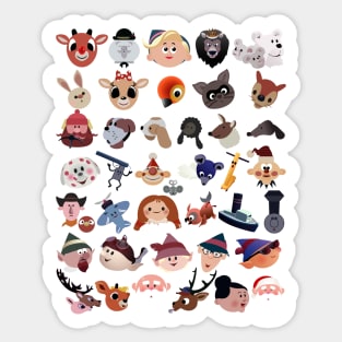 Rudolph Iconography Sticker